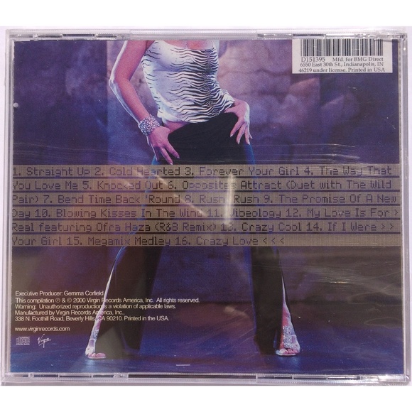 The Greatest Hits by Paula Abdul CD 2000 Virgin UPC 724384898021 factory sealed - Picture 2 of 3